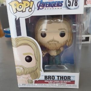 Funko Avengers Endgame Bro Thor Figure with Pizza